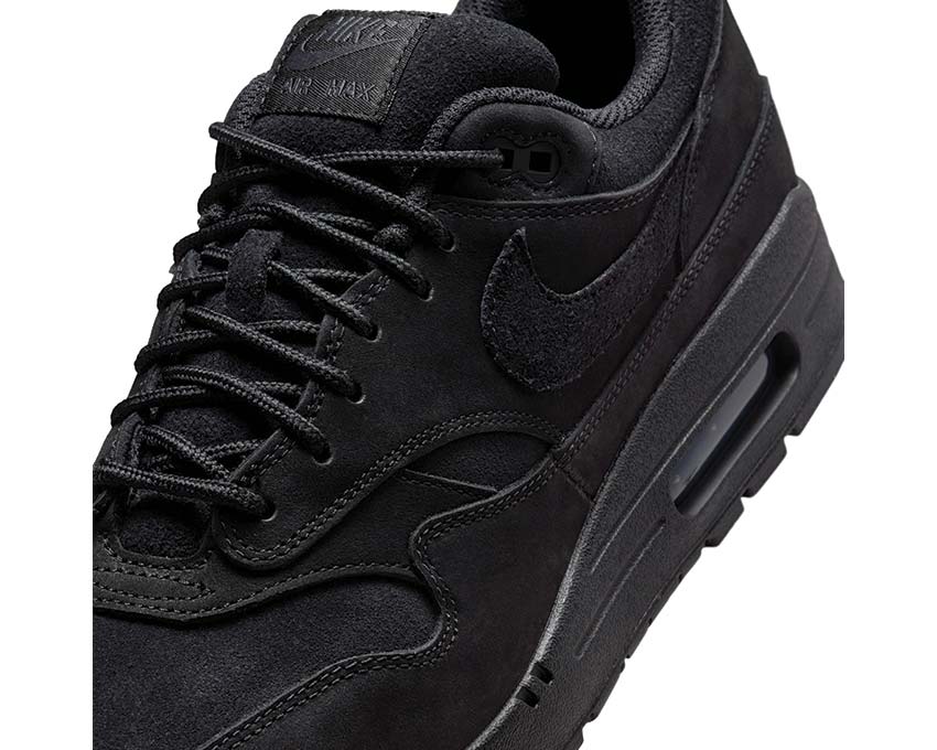 Nike Air Max 1 Premium Black Cat Men | NOIRFONCE