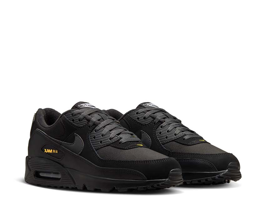 Nike Air Max 90 Black / Anthracite - University Gold - White HM0628-001