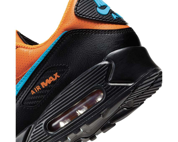 Nike Air Max 90 Mandarin / Blue Fury - Black - White IF0670-800