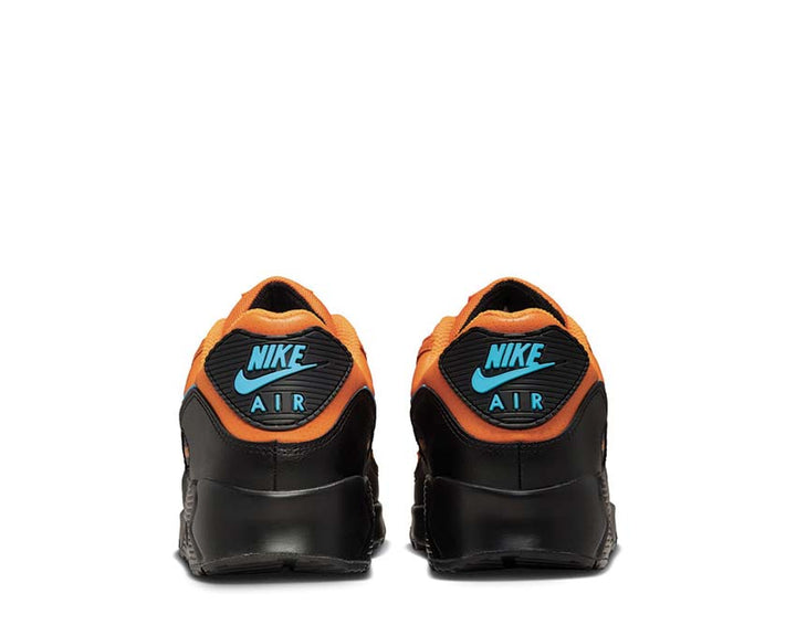 Nike Air Max 90 Mandarin / Blue Fury - Black - White IF0670-800