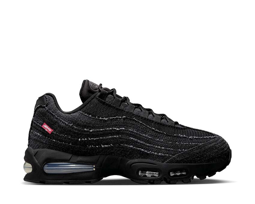 Nike Air Max 95 OG Black / Black - Gym Red - White HM4743-001