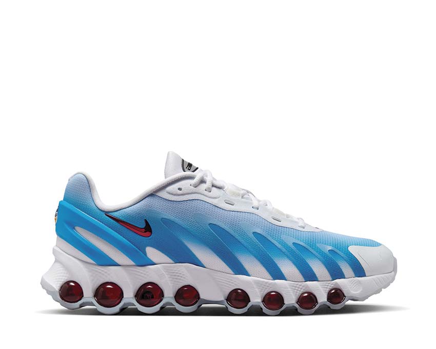  Nike Air Max DN8 White / Black-University Red-Lt Photo Blue FQ7860-101