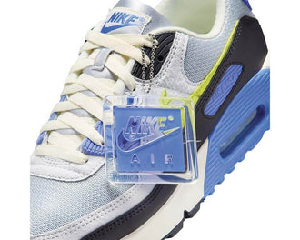 Nike Air Max 90 Wave Pack Cyber vue latérale — tige mesh jaune Cyber