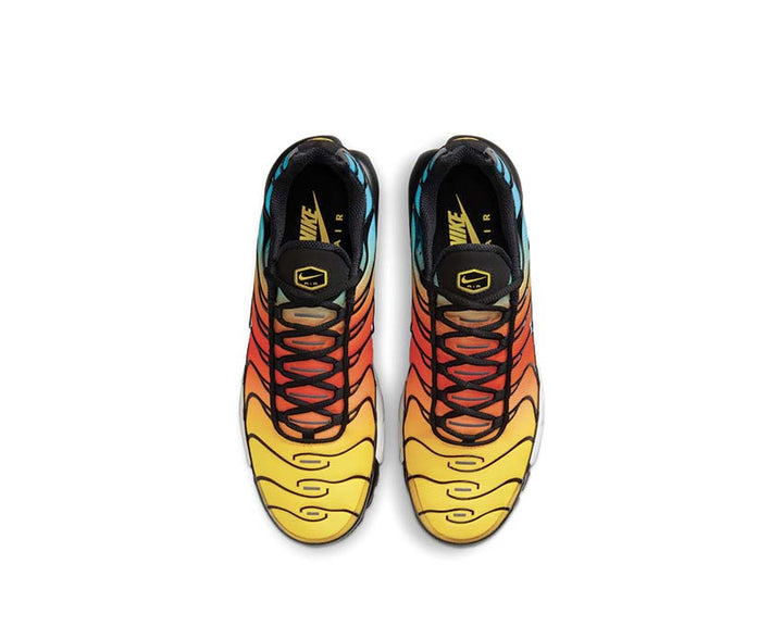 Nike Air Max Plus Black / Black - Baltic Blue - Safety Orange HV2526-001