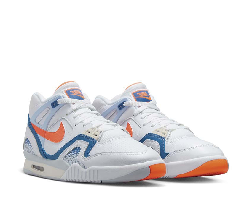  Nike Air Tech Challenge II QS White / Stone Blue - Football Grey - Pure Platinum - Pale Ivory FZ9033-101 