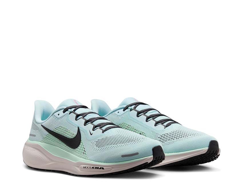  Nike Air Zoom Pegasus 41  Glacier Ice/Black-Mint Foam-Hyper Pink-Green Shock FD2722-406