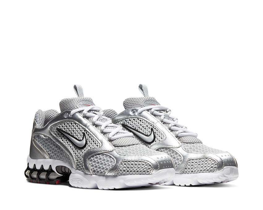  Nike Air Zoom Spiridon Cage 2 LT Smoke Grey / Metallic Silver CJ1288-001