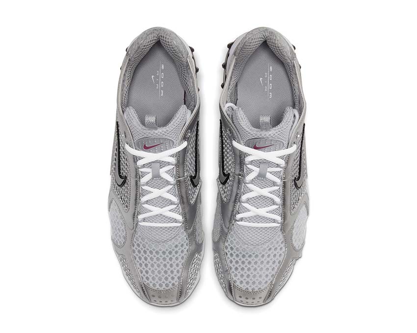  Nike Air Zoom Spiridon Cage 2 LT Smoke Grey / Metallic Silver CJ1288-001