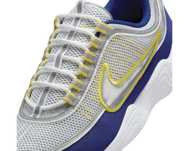  Nike Air Zoom Spiridon SP White / Metallic Silver - Deep Royal Blue HF9117-101