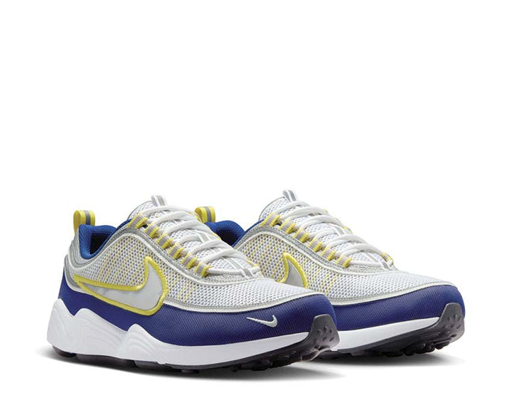  Nike Air Zoom Spiridon SP White / Metallic Silver - Deep Royal Blue HF9117-101