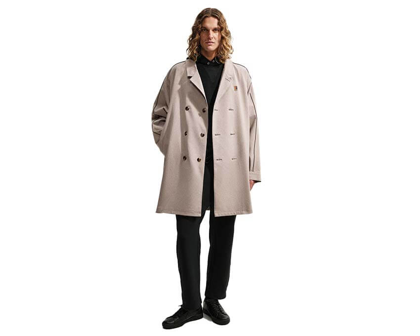 Trench-coat Nike Marron et sable | Noirfonce – NOIRFONCE