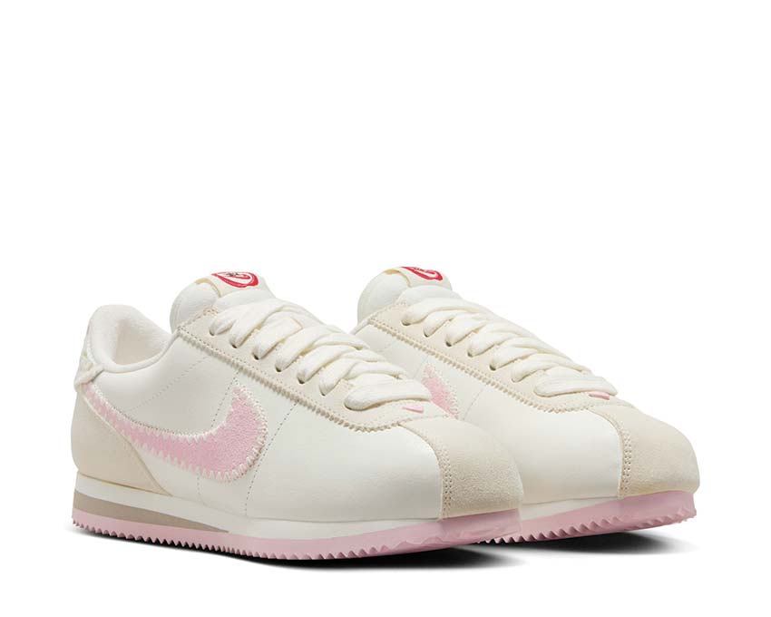 nike cortez fossil white