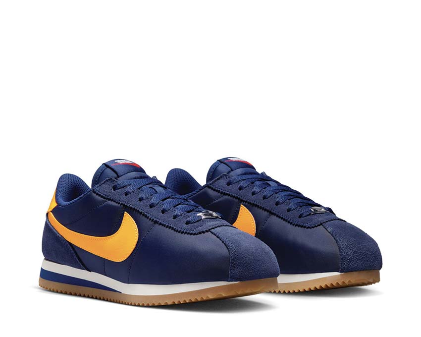 nike cortez nylon navy blue