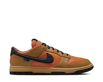Nike Dunk Low GTX Wheat HQ2053-700 — waterproof men's sneaker in wheat colorway at noirfonce.eu