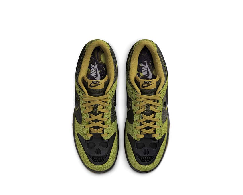 Nike Dunk Low スニーカー グリーン/ブラウン/イエロー Nike Dunk Low Retro QS 