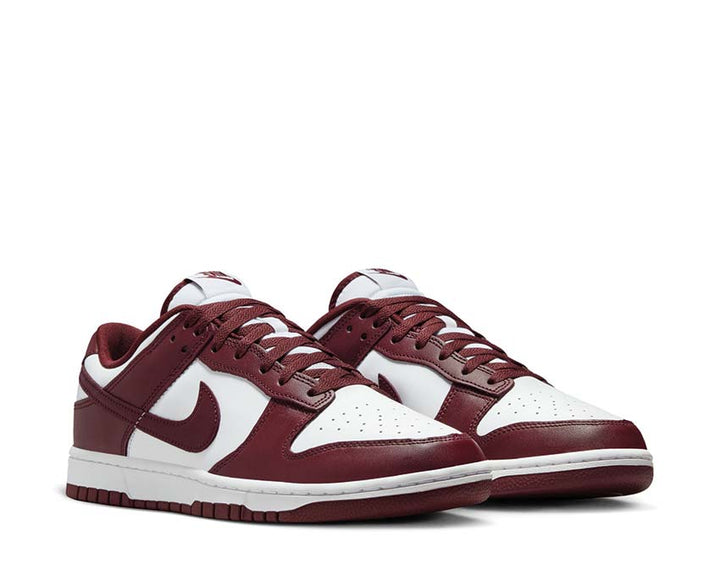 Nike Dunk Low Retro White / Redwood - Gym Red DV0833-115
