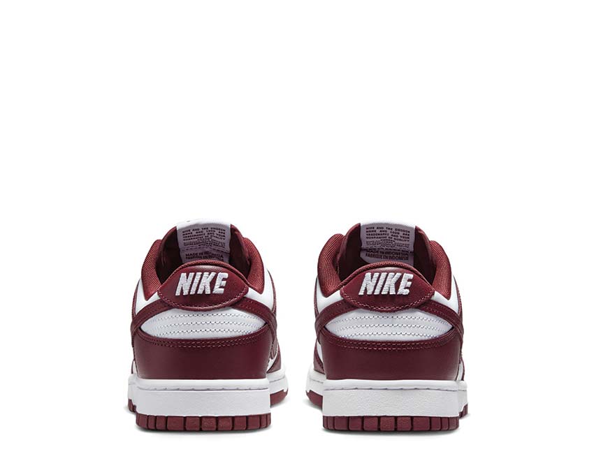 Nike Dunk Low Retro White / Redwood - Gym Red DV0833-115