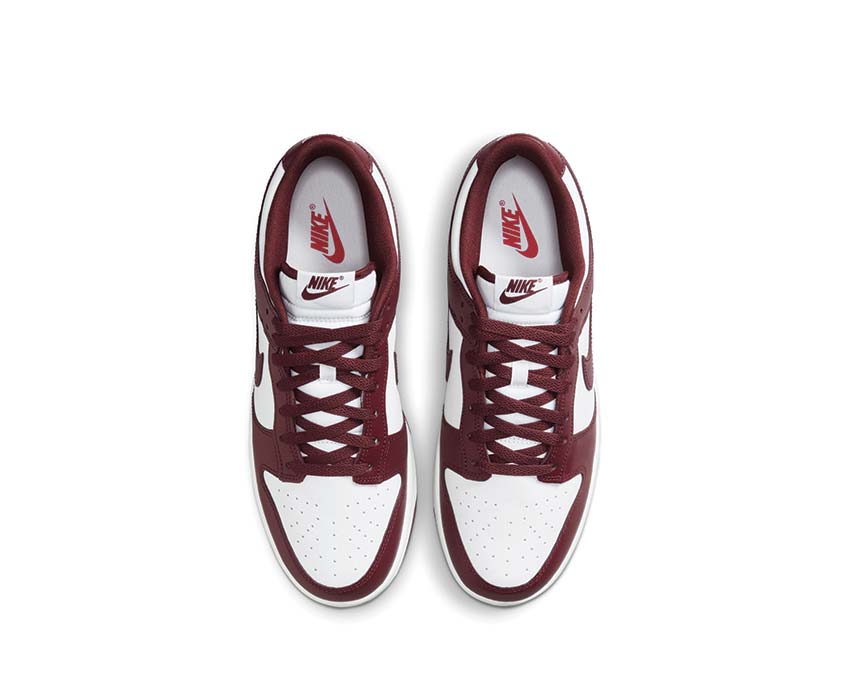 Nike Dunk Low Retro White / Redwood - Gym Red DV0833-115