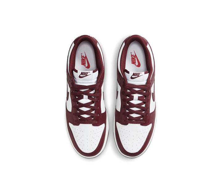 Nike Dunk Low Retro White / Redwood - Gym Red DV0833-115