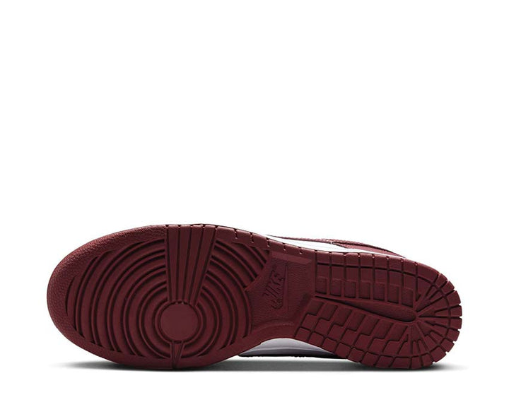 Nike Dunk Low Retro White / Redwood - Gym Red DV0833-115
