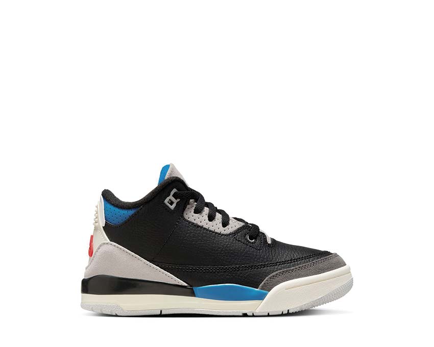  Nike Jordan 3 Retro Black / Chile Red - Neutral Grey IB8969-004