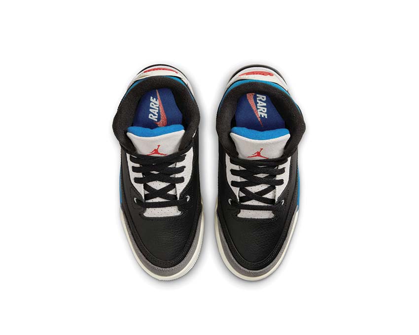  Nike Jordan 3 Retro Black / Chile Red - Neutral Grey IB8969-004