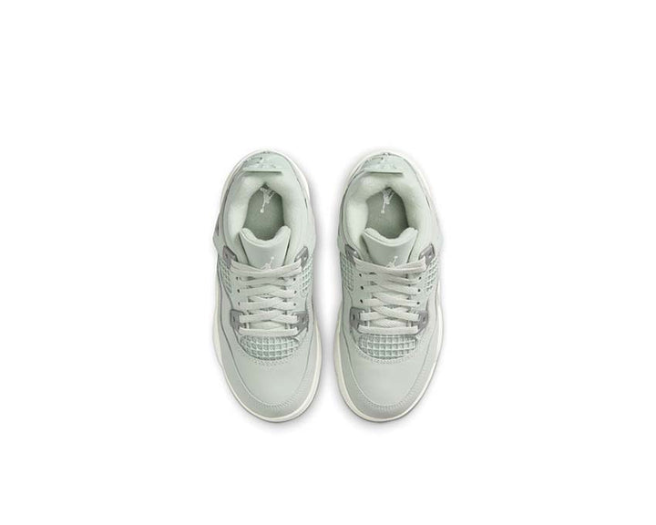Nike Jordan 4 Retro "Abundance" Seafoam / Sail - Metallic Silver HV4385-003