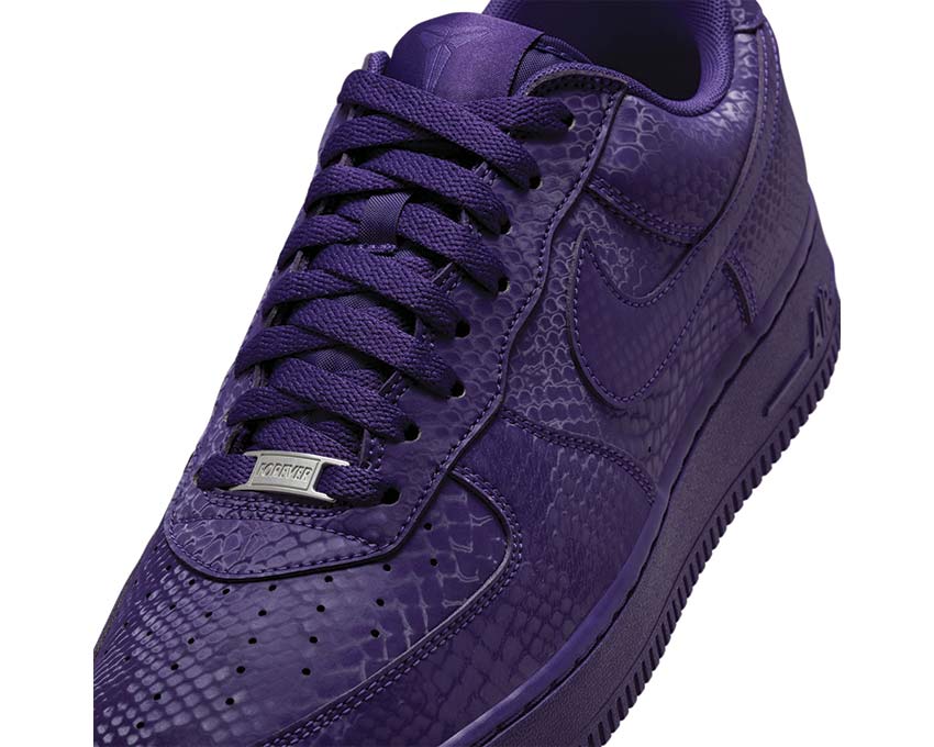 Nike x Kobe Air Force 1 Low Court Purple | NOIRFONCE