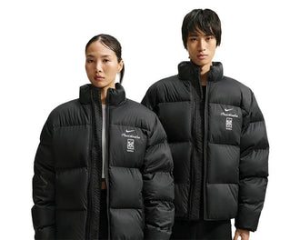 Nike Korea x PEACEMINUSONE Puffer Jacket Black — men's puffer jacket collab PEACEMINUSONE