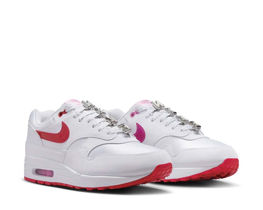 Nike Nike Air Max 1 Premium White / University Red - Playful Pink HV2303-100 