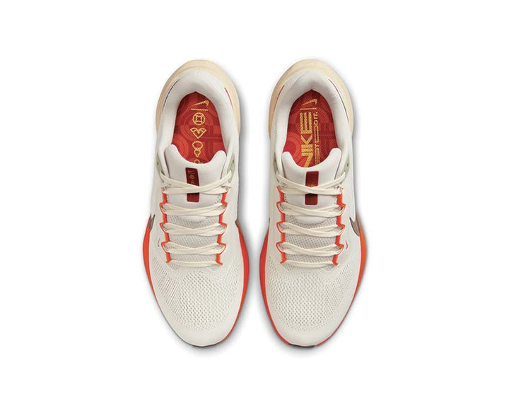 Nike Pegasus 41 Sail / Ironstone - LT Khaki - Safety Orange HV5975-102