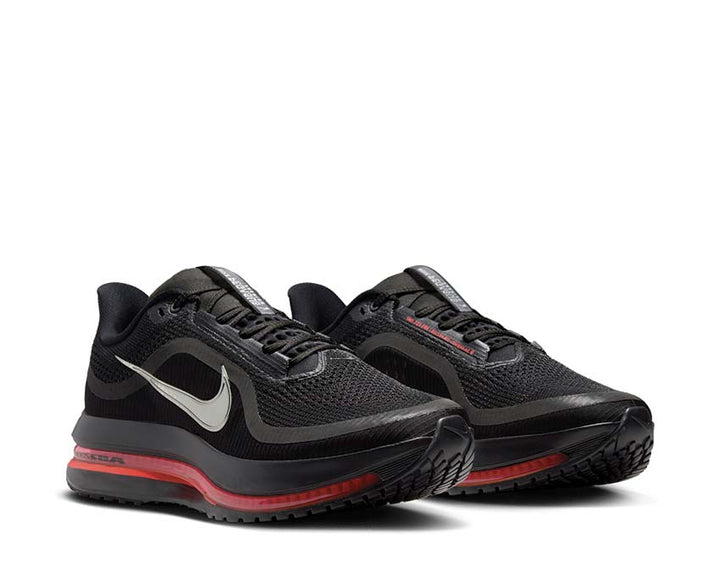Nike Pegasus Premium Black / Metallic Silver - Bright Crimson HQ2592-003