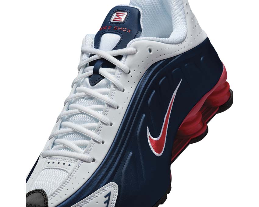 Nike Shox R4 Midnight Navy | NOIRFONCE