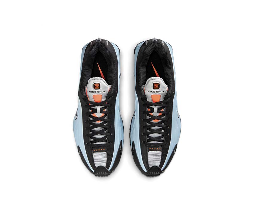 【美品】Nike Shox R4 AR3565-401 Blue tint NIKE SHOX R4 BLUE TINT/METALLIC SILVER-TOTAL ORANGE（ナイキ