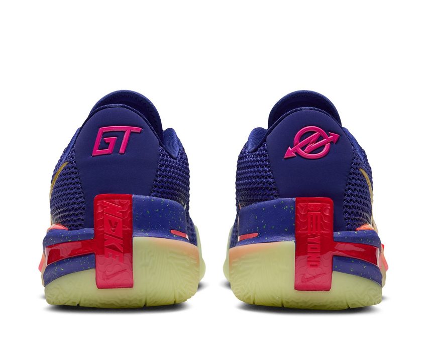 Nike G.T. Cut "Purple Comet/Laser Fuchsia-Topaz Gold" - chaussures de basket homme - vue 4