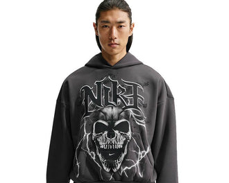 Nike Standard Issue Therma-FIT Brushed Hoodie Anthrazit — Herren Therma-FIT Hoodie