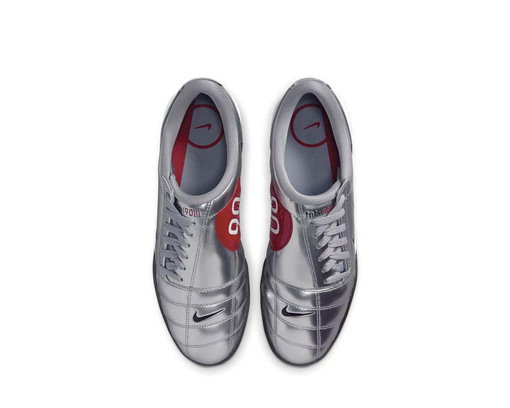Nike T90 SP Metallic Silver / Black - BlackUniversity Red HJ9351-002