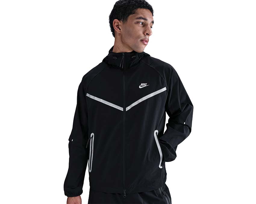 Nike Tech Full-Zip Woven Windrunner Jacket | NOIRFONCE