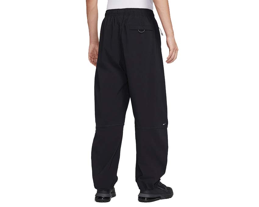 Nike Tech Oversized Woven Pants Black | NOIRFONCE