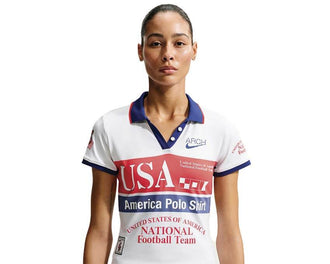 Nike USA x V.A.A. Arch Polo Shirt - Colorway White - Men's - IM3986-100