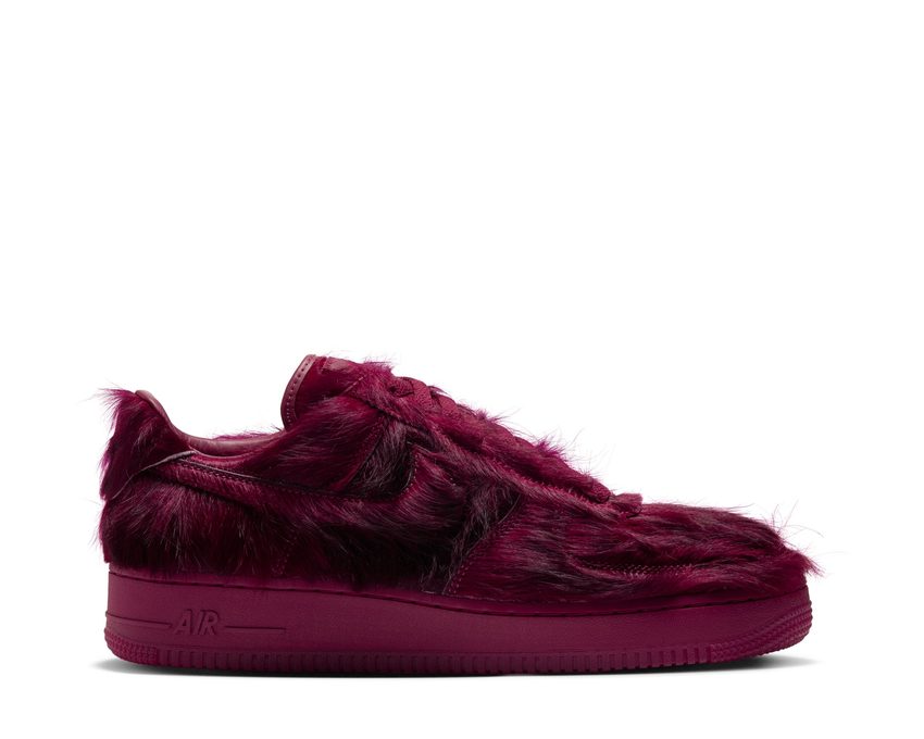 Nike Air Force 1 "Team Red Fur"