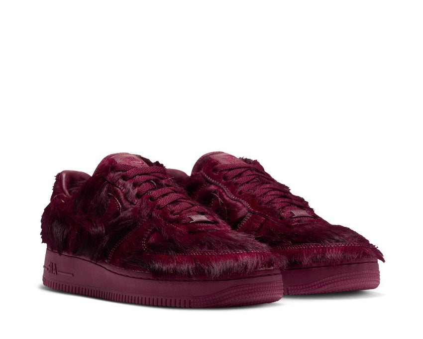 Nike Air Force 1 "Team Red Fur"