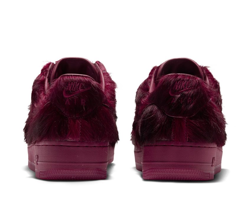 Nike Air Force 1 "Team Red Fur"