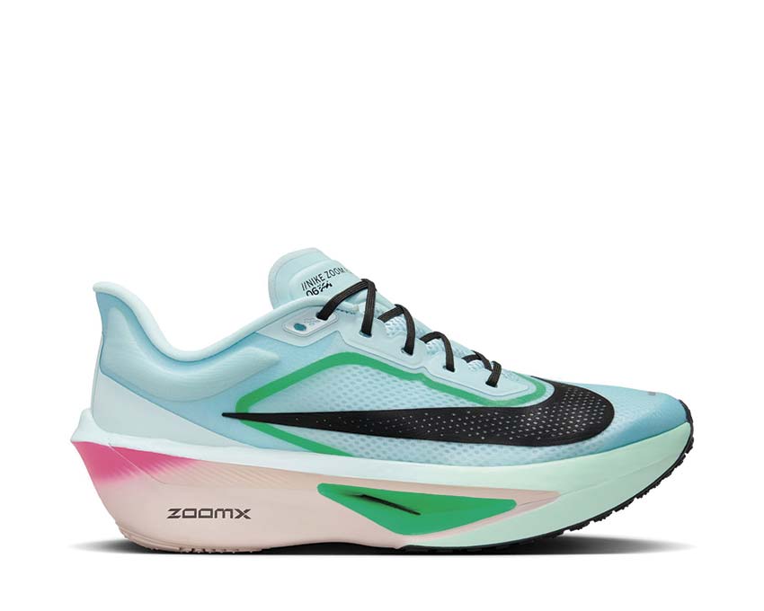  Nike Zoom Fly 6 Glacier Ice/Black-Hyper Pink-Green Shock FN8454-402 