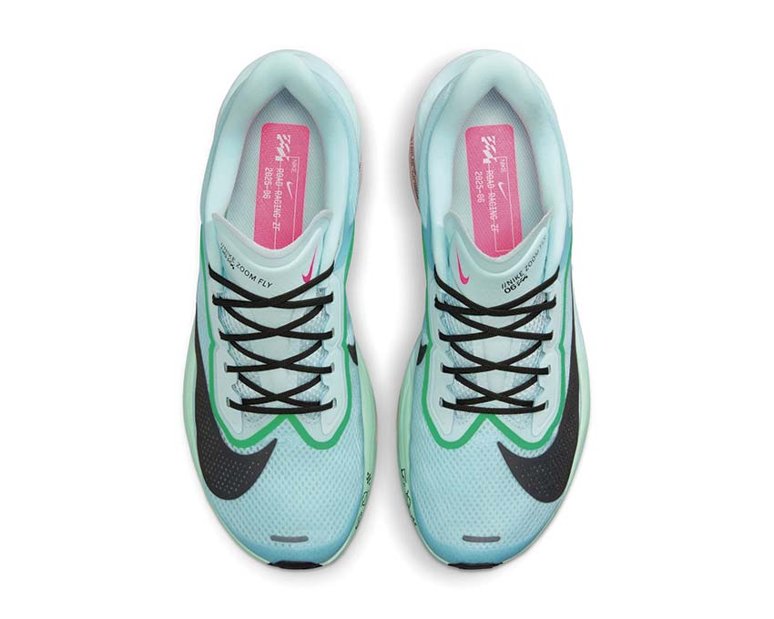  Nike Zoom Fly 6 Glacier Ice/Black-Hyper Pink-Green Shock FN8454-402 