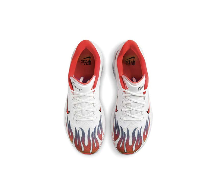 Nike Zoom Fly 6 Prm White / Habanero Red - Black - University Red HQ3498-100
