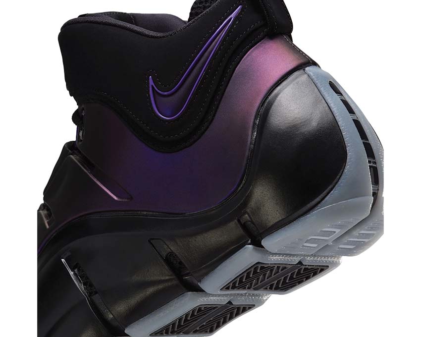 Nike Zoom Lebron IV Black / Varsity Purple - Blue Tint FN6251-001