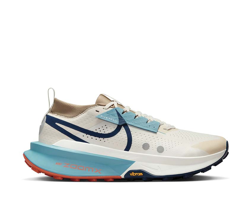  Nike Zoomx Zegama Trail 2 Phantom/Midnight Navy-Khaki-Denim Turq-Vintage Coral FD5190-005