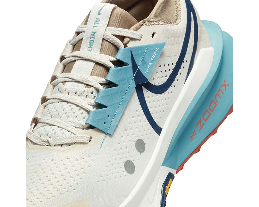  Nike Zoomx Zegama Trail 2 Phantom/Midnight Navy-Khaki-Denim Turq-Vintage Coral FD5190-005