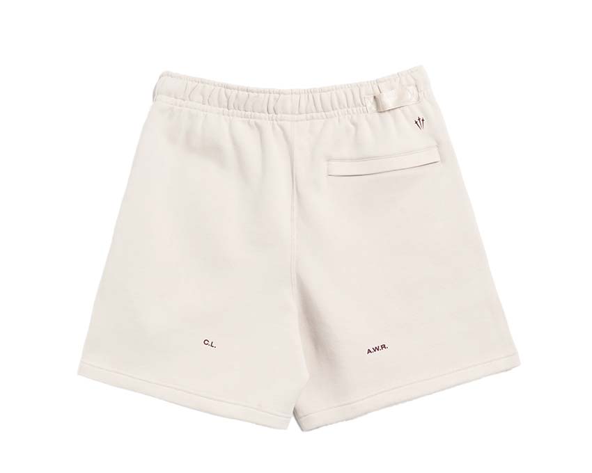 Nike x Drake NOCTA Fleece Short Beige / Team Red FQ0408-104